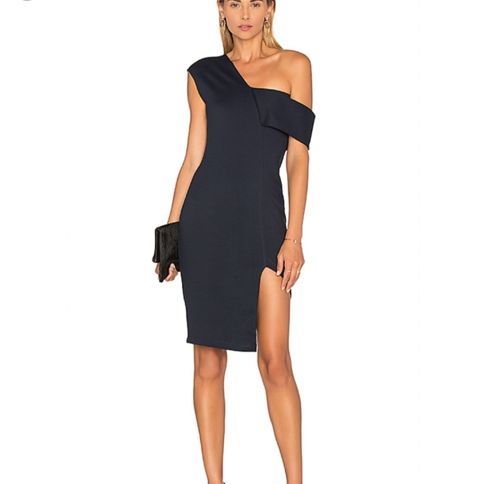 Michelle Mason off shoulder dress